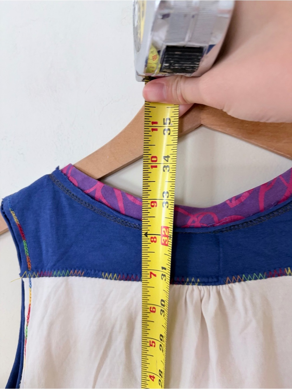 Desigual vintage colorful patchwork embroidered mini dress READ - Picture 10 of 11